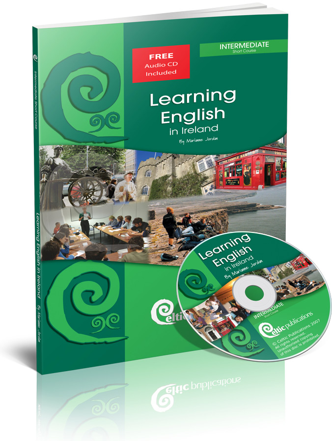 Аудио english. Learning English книга. Learning English Intermediate. Ireland students book. Icelandic student book.